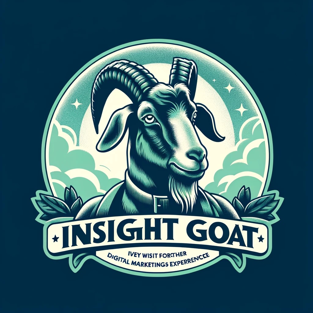 Engaging call-to-action graphic for Insight Goat, promoting expert digital marketing advice and strategies, with a focus on enhancing online marketing effectiveness.